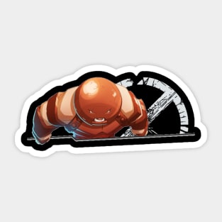 Big Strong Tough Villain Sticker